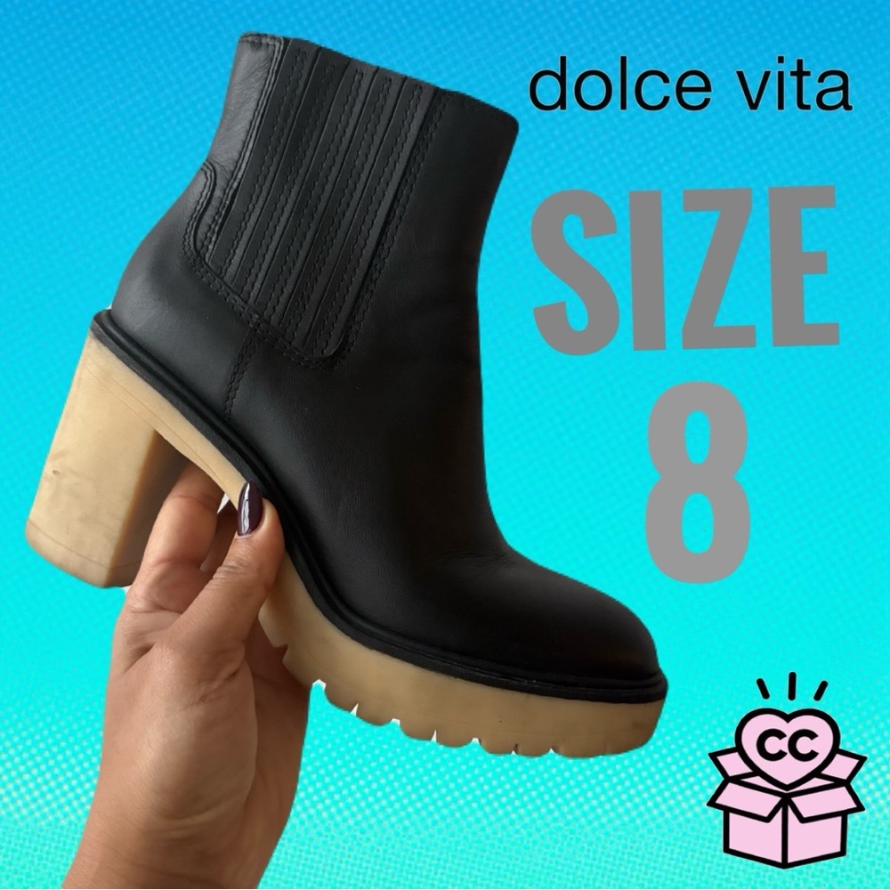 Dolce Vita Caster H2O lug-sole Chelsea boots